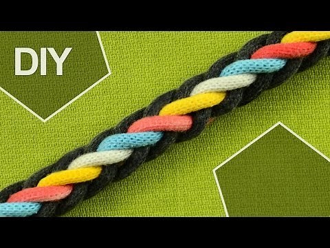 How to Make a 8-Strand Round Braid