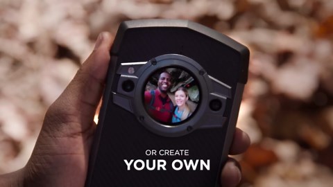 Unihertz TickTock, 5G Rugged Smart Phone with Dual Screen Android 11 Sub-Screen IP68 Two Programmable Keys (Support T-Mobile & Verizon only)