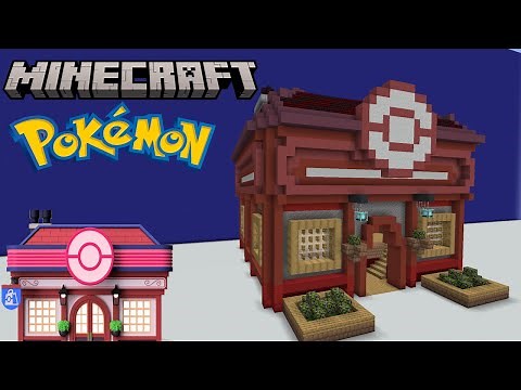 Minecraft Pokémon Poke Center Build Tutorial