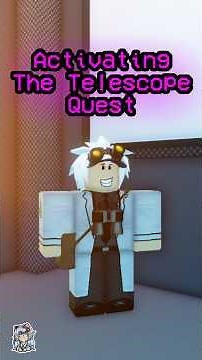 Activating The Telescope Quest - Roblox Fisch