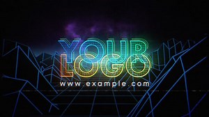 Retro Neon Logo