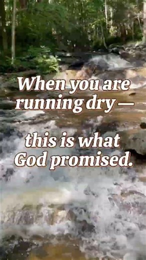 When You Are Running Dry — This Is What God Promised 🌿✝️ | Isaiah 58:11 NLT | Scripture Alive