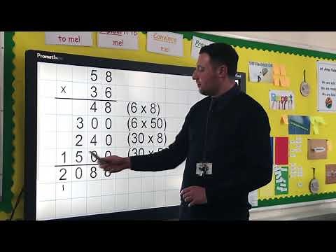 Multiplication 4: Expanded method for long multiplication