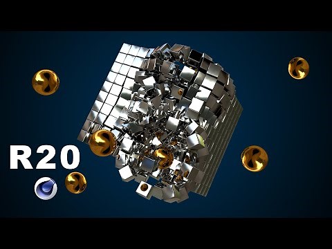 Cinema 4D R20 Tutorial Beginner - Mograph Animation ( Basic )