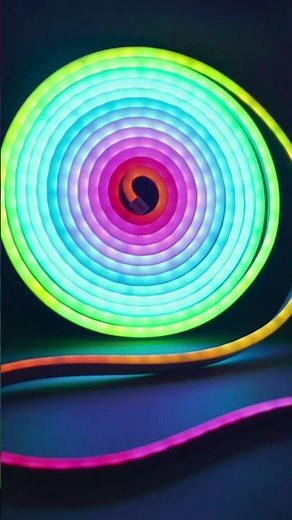 WiFi Smart RGB Neon LED Strip Light | 24Key Remote | WS2811 84LED/M| Gaming Room Setup #ledheadlight