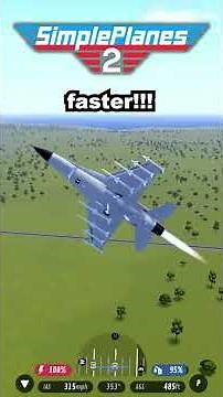 Slowest to Fastest Planes in Simple Planes 2 Demo!