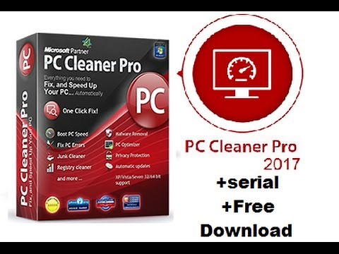 How to install PC Cleaner Pro 2017 + serial key + FREE Download