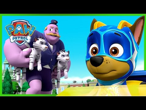 Mighty Pups VS. Mega Mayor Humdinger! - PAW Patrol - Cartoons for Kids Compilation
