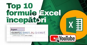 Cele mai utile formule Excel pentru începători (cu video) - Dr.Excel - Servicii profesionale de instruire Excel, VBA, SQL si BI