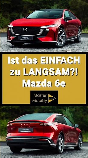 REICHT diese BESCHLEUNIGUNG WIRKLICH aus?! So KRASS ist die e-Power des Mazda 6e (2025) im Alltag!