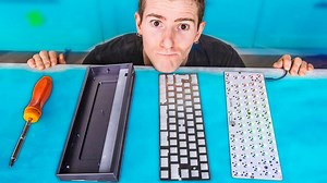 In a world where mechanical keyboards are mass-produced... One man decides to build his own CUSTOM DIY mechanical keyboard! | Linus Tech Tips