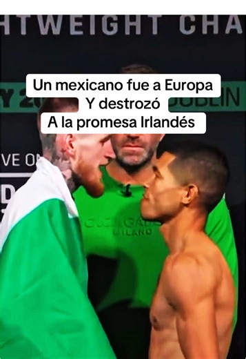 Un Mexicano Destroza a un Irlandés en Europa: Boxeo
