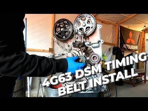 4G63 DSM TIMING BELT INSTALL