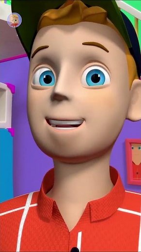 The Boo Boo Song #trending #viralshort #kidscartoon #babysong #ytshort #booboosong #education