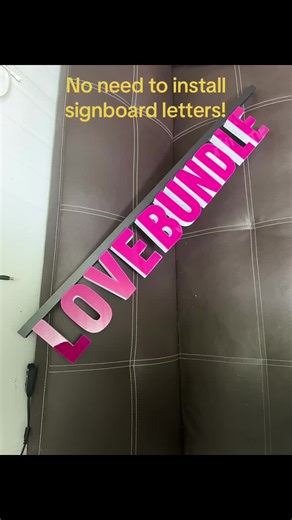 A sign you deserve to have! No wiring required, simple installation, letters can be easily replaced!#ledlights #neonsigns #storesignage #signagedesign #led #logodesign