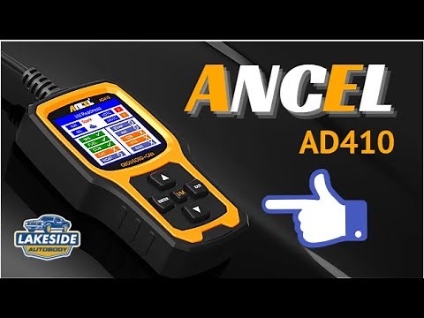 ANCEL AD410 Enhanced OBD II Code Reader / Scanner Review - $35
