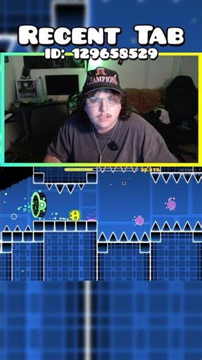 Nostalgia! #geometrychallenge #geometrydash #recenttab