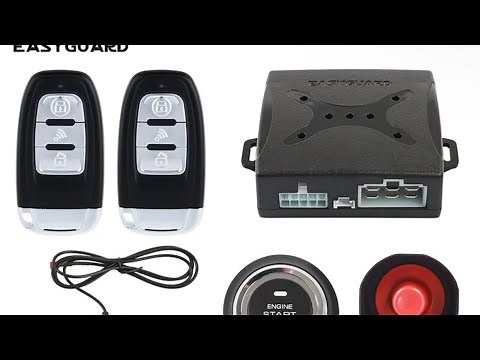 How to install Easygaurd PKE remote start/push button start alarm on a GBODY