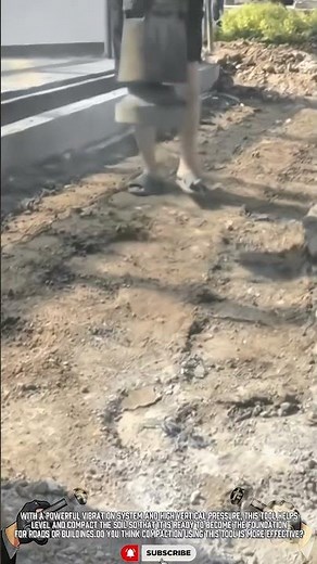 Reliable Soil Compactor Tool for Soil Compaction #tool #wow #tooltechnology