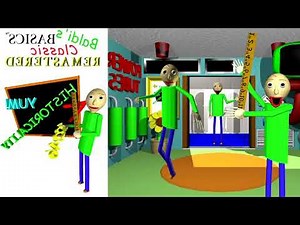 Baldi's Basics Classic Remastered Intro Song Recreation Extended