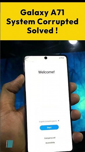 Samsung A71 - System Corrupted Solved !