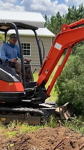 989K views · 5.2K reactions | First tree removal with mini excavator #kubota #miniexcavator #tree #treeremoval | Piney Grove Homestead and Mini Farm | Facebook