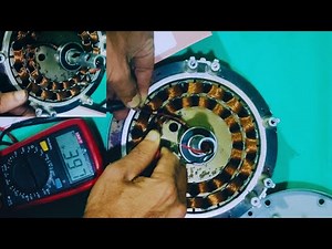 How to check ceiling fan motor with multimeter / how to identify running and starting wire