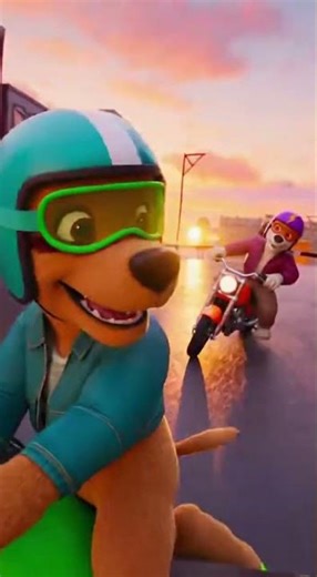 Epic CGI Dog Motorcycle Race! Slow-Motion Train Stunt & High-Energy Street Adventure