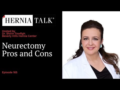 165. HerniaTalk LIVE Q&A: Neurectomy Pros and Cons