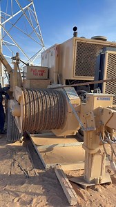Puller machine, Tesmec machine, #Stringing #Community #work #Reels | Electrical Transmission line