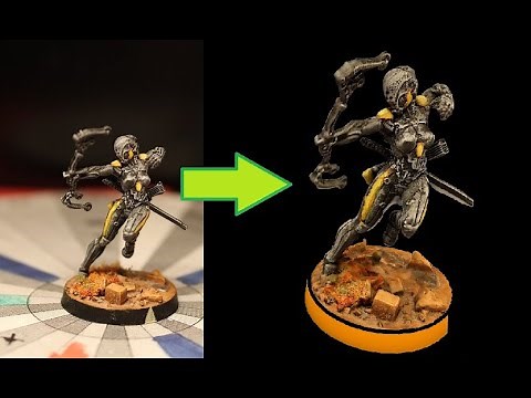 How to turn a real miniature into a 3D model for Tabletop Simulator