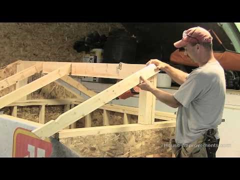 How To Build A Shed - Part 3 Building & Installing Rafters