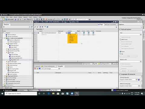 Tutorial-2 Motor Forward reverse direction S7-1200 PLC using TIA Portal
