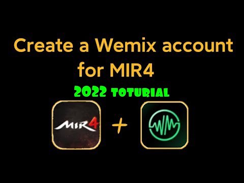 CREATE WEMIX WALLET ACCOUNT STEP BY STEP TUTORIAL 2022