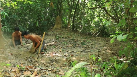 Building the Ultimate Tunnel Waterslide to a Dragon Underground Pool