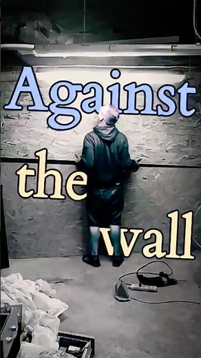 Garage Makeover: Cutting & Installing OSB Boards Timelapse #diy #garage #shorts