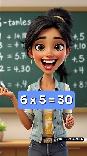 6x Times Tables - SUPER EASY & FUN! 🤗🔢