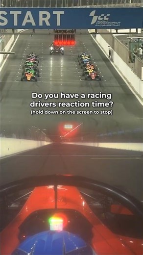 Do You Have a Formula 1 Drivers Reaction Times? ⏰ #Shorts