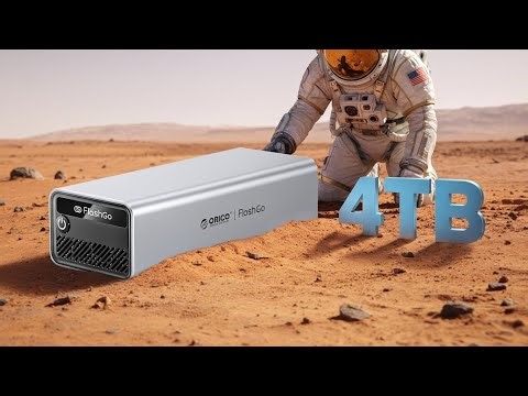 Finally! An External SSD That Won't Overheat | Orico 4TB FlashGO