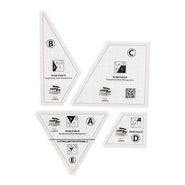 Creative Grids Scrap Crazy 6" Templates | Creative Grids #CGRMT6