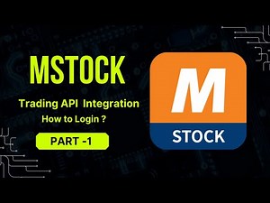 Mstock Trading API Integration | Part -1 | Login