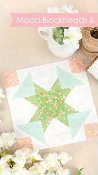 Sewing BLOCK 23 for Moda Blockheads 6 BOM!