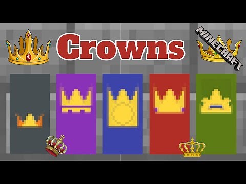 Minecraft Crown Banner Designs - It's Banner Time!