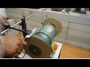 Homemade Razor sharp knife sharpening system