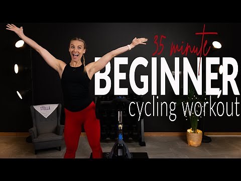 35 Minute BEGINNER Indoor Cycling Workout