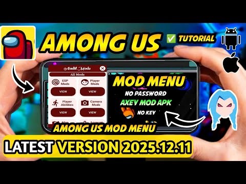 Among Us Mod Menu [2026] | V2025.12.11 All Unlock, Among Us Axey Mod Apk For Android/iOS | Tutorial
