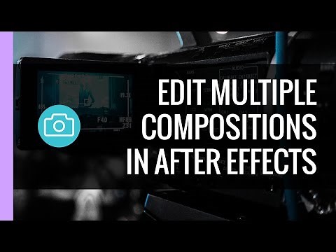 After Effects - Edit Multiple Composition Settings