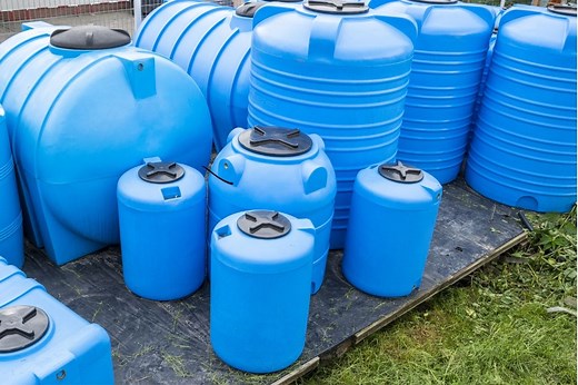 In Case of an Emergency, These Storage Barrels Keep Gallons of Water On Hand