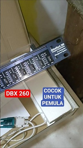 dlms driverack dbx 260 #dbx #dlms #settings #audio