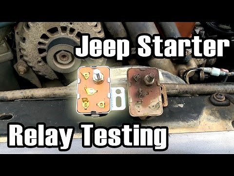 89 Cherokee Starter Relay Diagnosis and Replacement